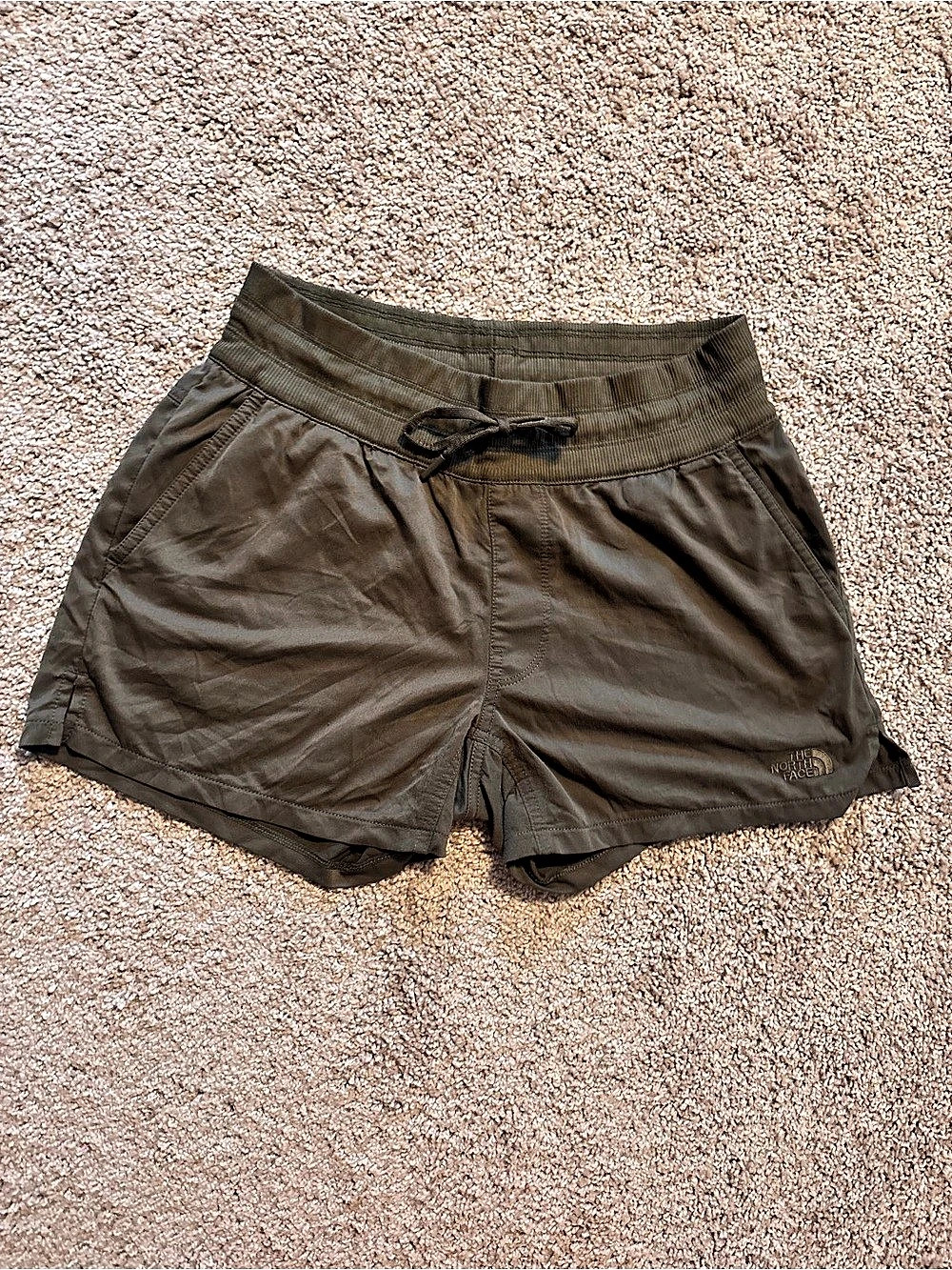 The North Face Women'Small Aphrodite Shorts Green Small